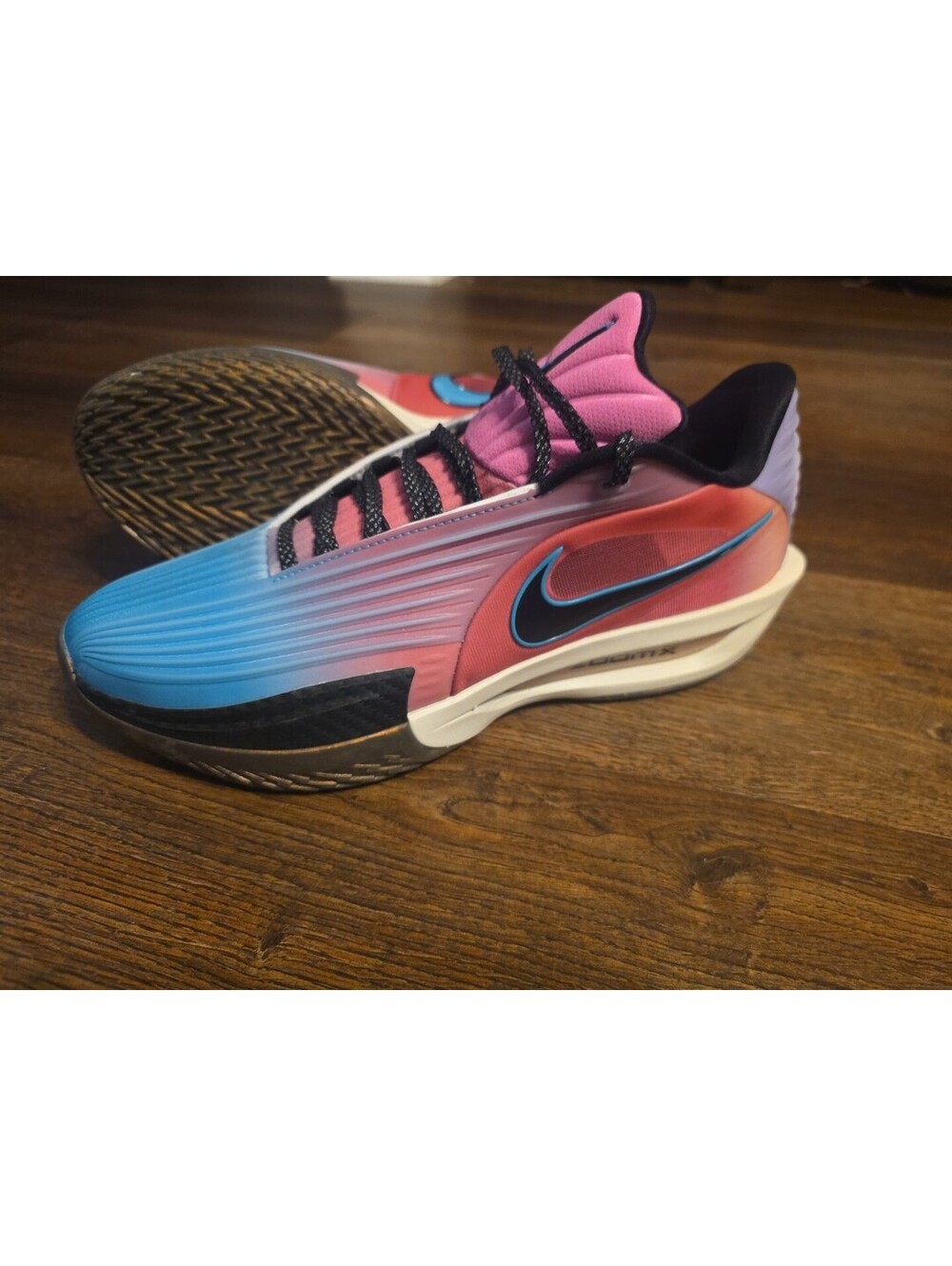 Size 10 Nike Air Zoom GT Cut 3 Turbo South Beach Basketball Shoes HV9918-900 Men